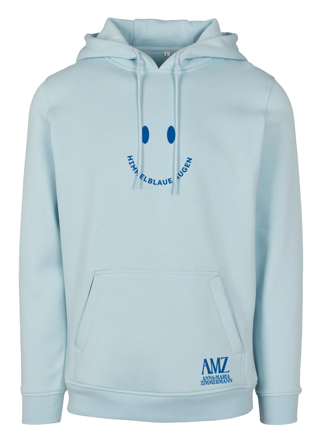 AMZ Blaue Augen Hoodie Unisex "Blau"