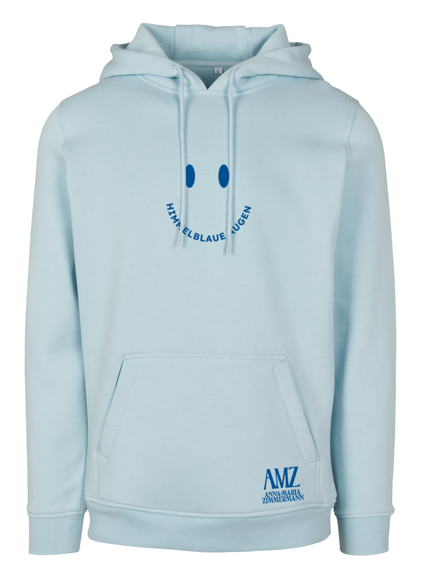 AMZ Blaue Augen Hoodie Unisex "Blau"